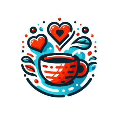 Coffee shop logo prompt example